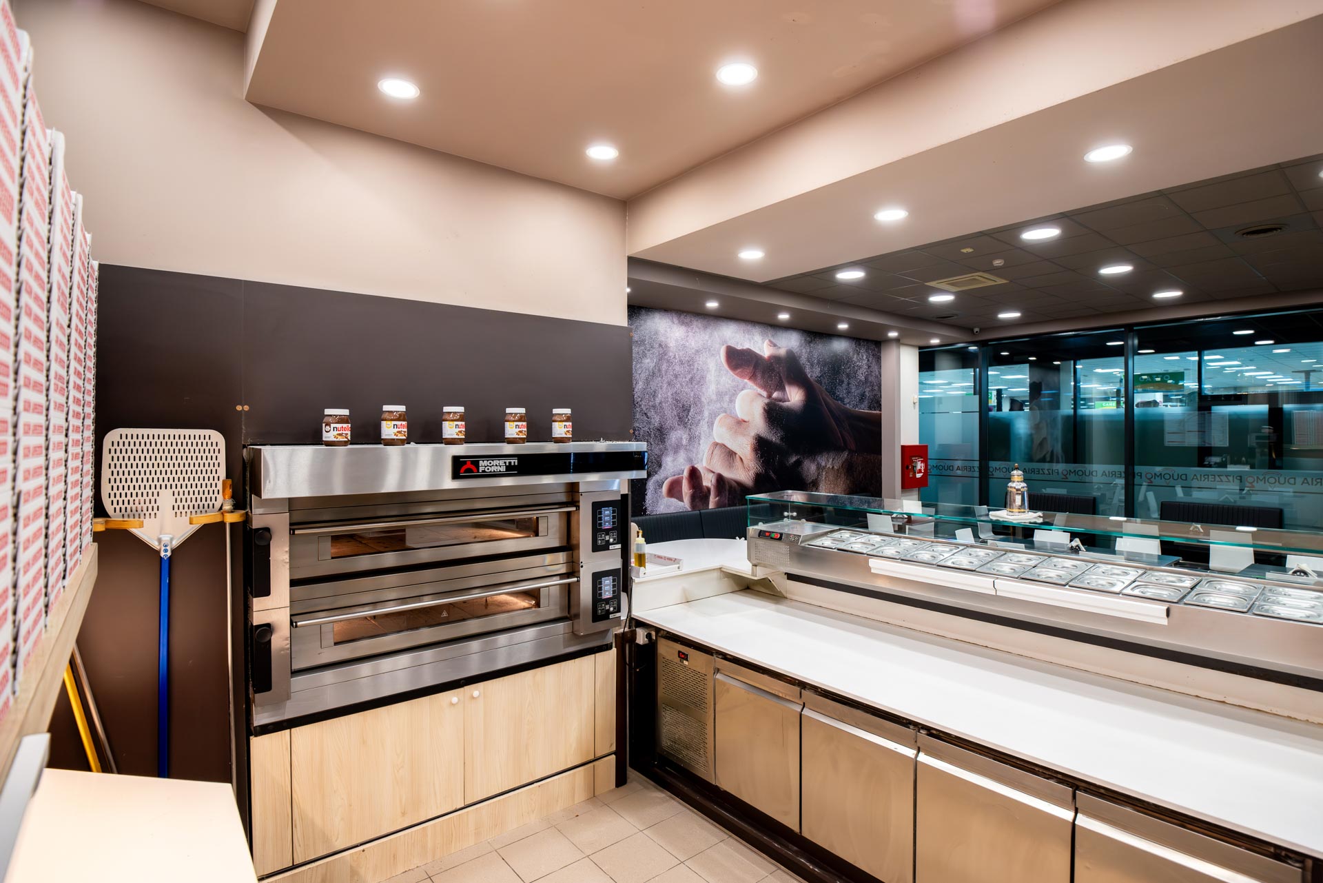 Pizza Duomo 2 Interno forno